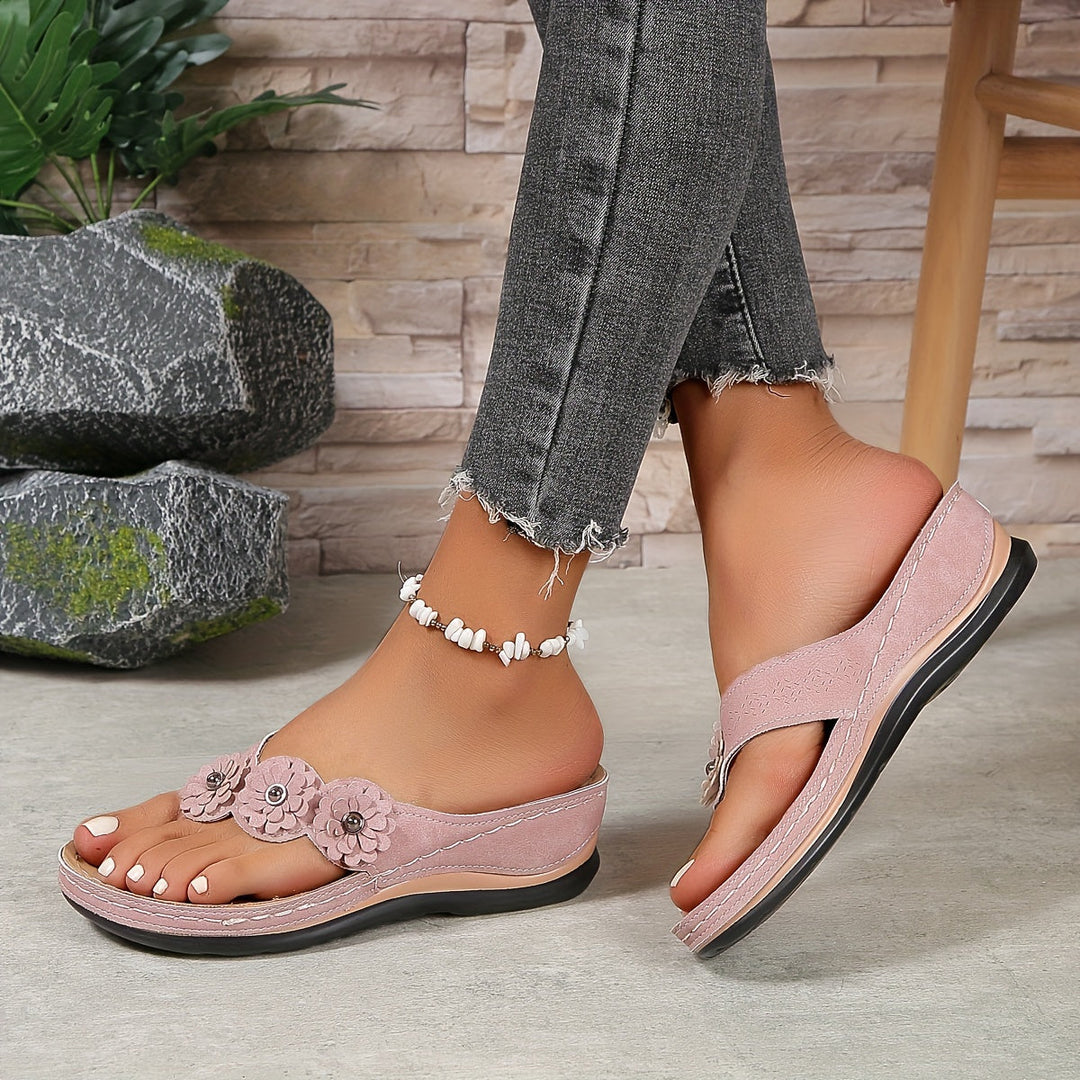 Gudrun | Bequeme orthopädische Sandalen mit offenem Design