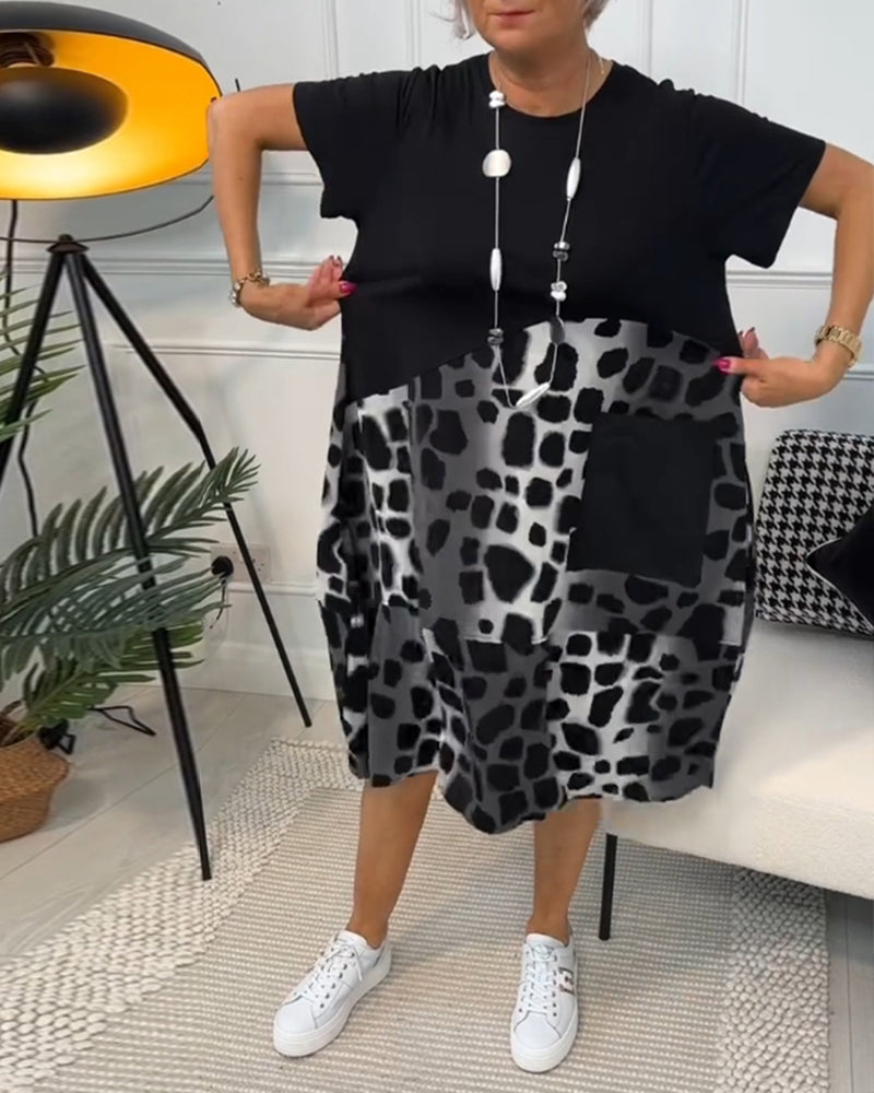 Lina | Luftiges Sommerkleid mit klassischem Rundhals