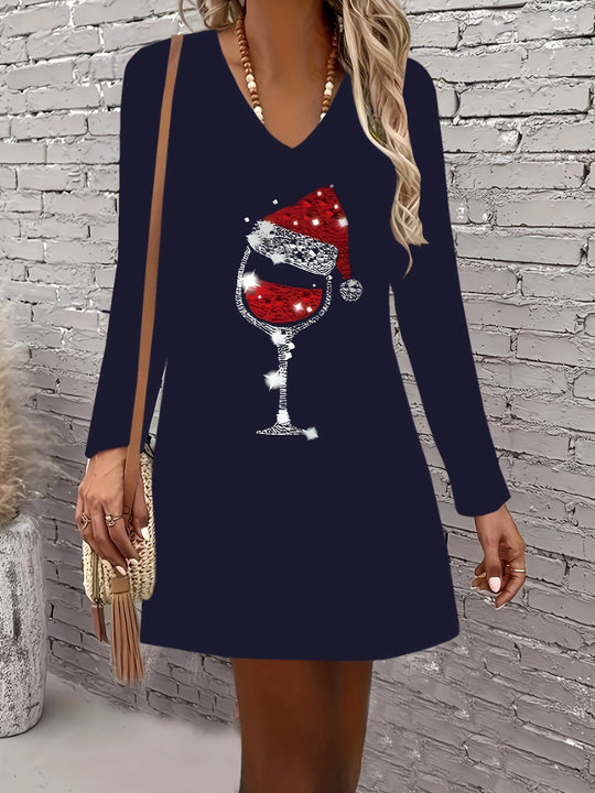 Gerda | Elegantes Weihnachtskleid