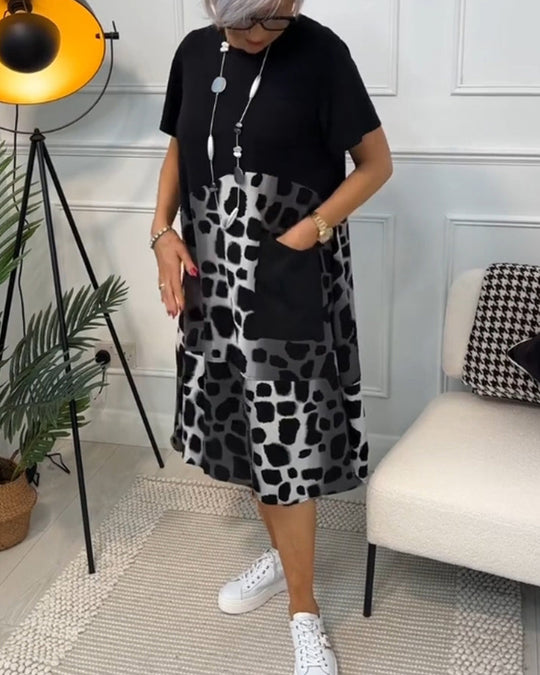 Lina | Luftiges Sommerkleid mit klassischem Rundhals