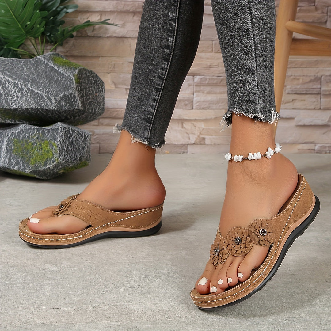Gudrun | Bequeme orthopädische Sandalen mit offenem Design