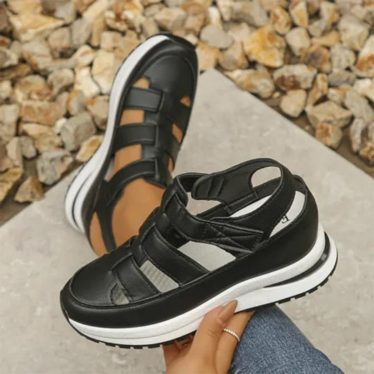 Mira | Ortopädische Sandalen für Damen mit Riemen und geschlossenen Zehen