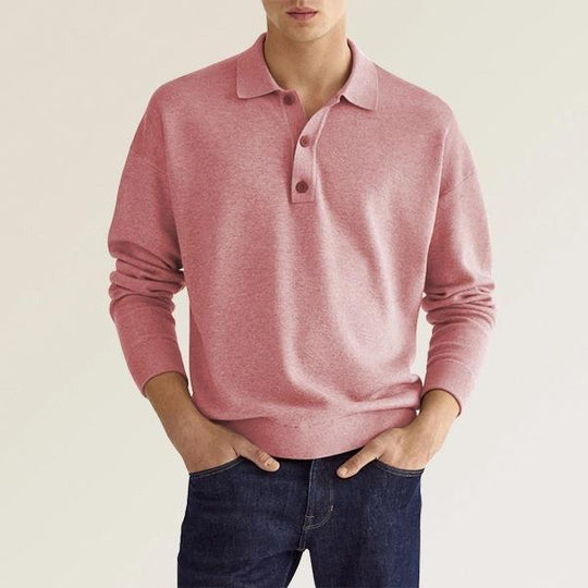 Romain | Elegantes Polo mit langen Ärmeln