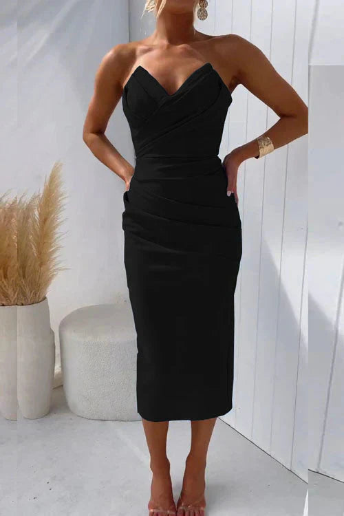 Clara | Elegantes Abendkleid mit Rückenfreiheit