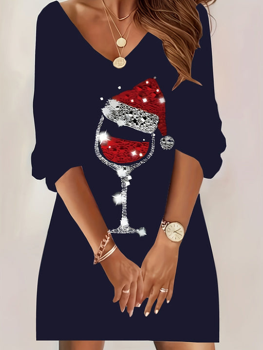 Gerda | Elegantes Weihnachtskleid