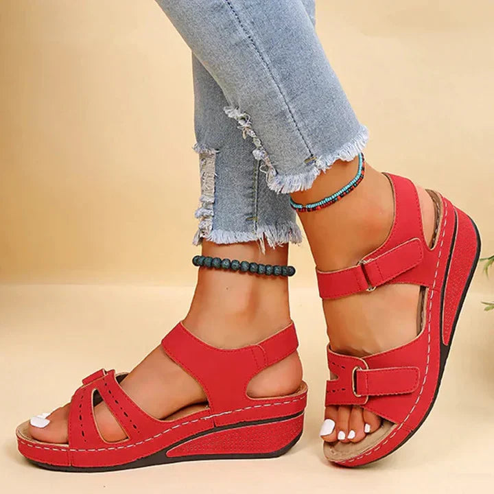 Dorothee | Orthopädische Komfortsandalen mit verstellbaren Riemen