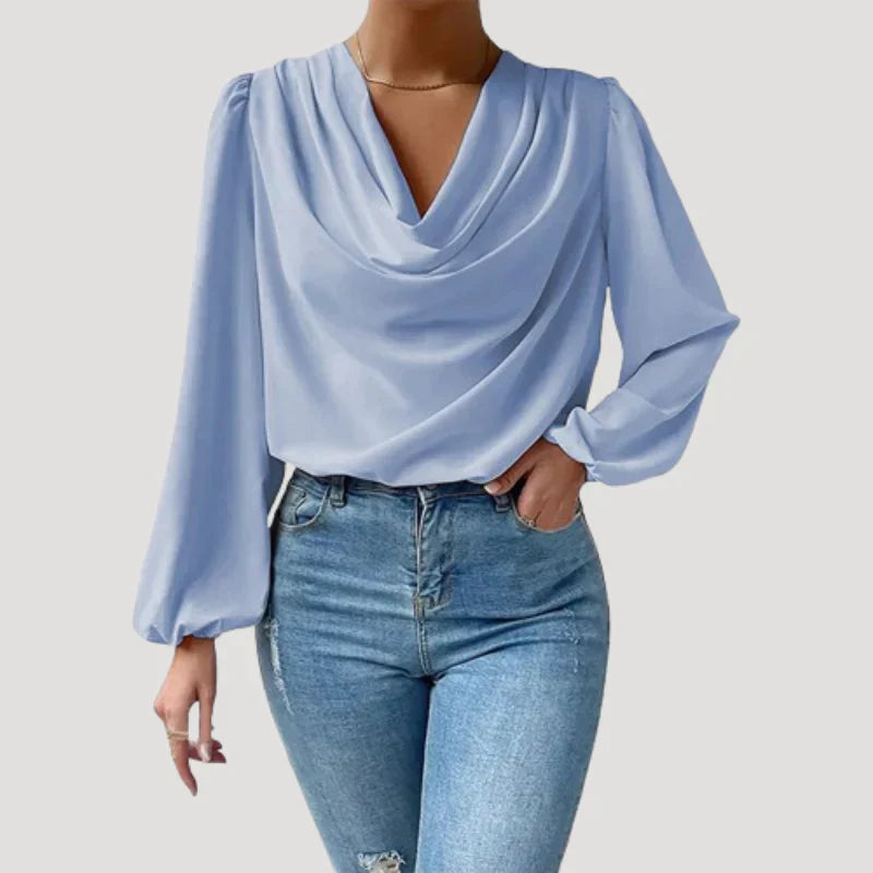Nikita | Elegante Bluse mit V-Ausschnitt