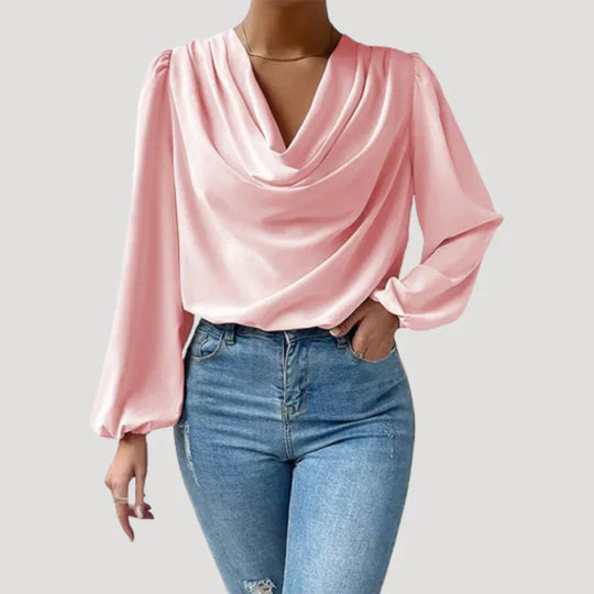 Nikita | Elegante Bluse mit V-Ausschnitt
