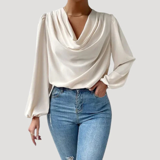 Nikita | Elegante Bluse mit V-Ausschnitt