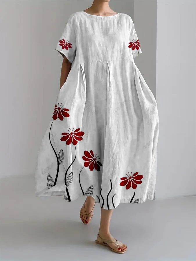 Zelda | Verspieltes Sommerkleid mit floraler Leichtigkeit