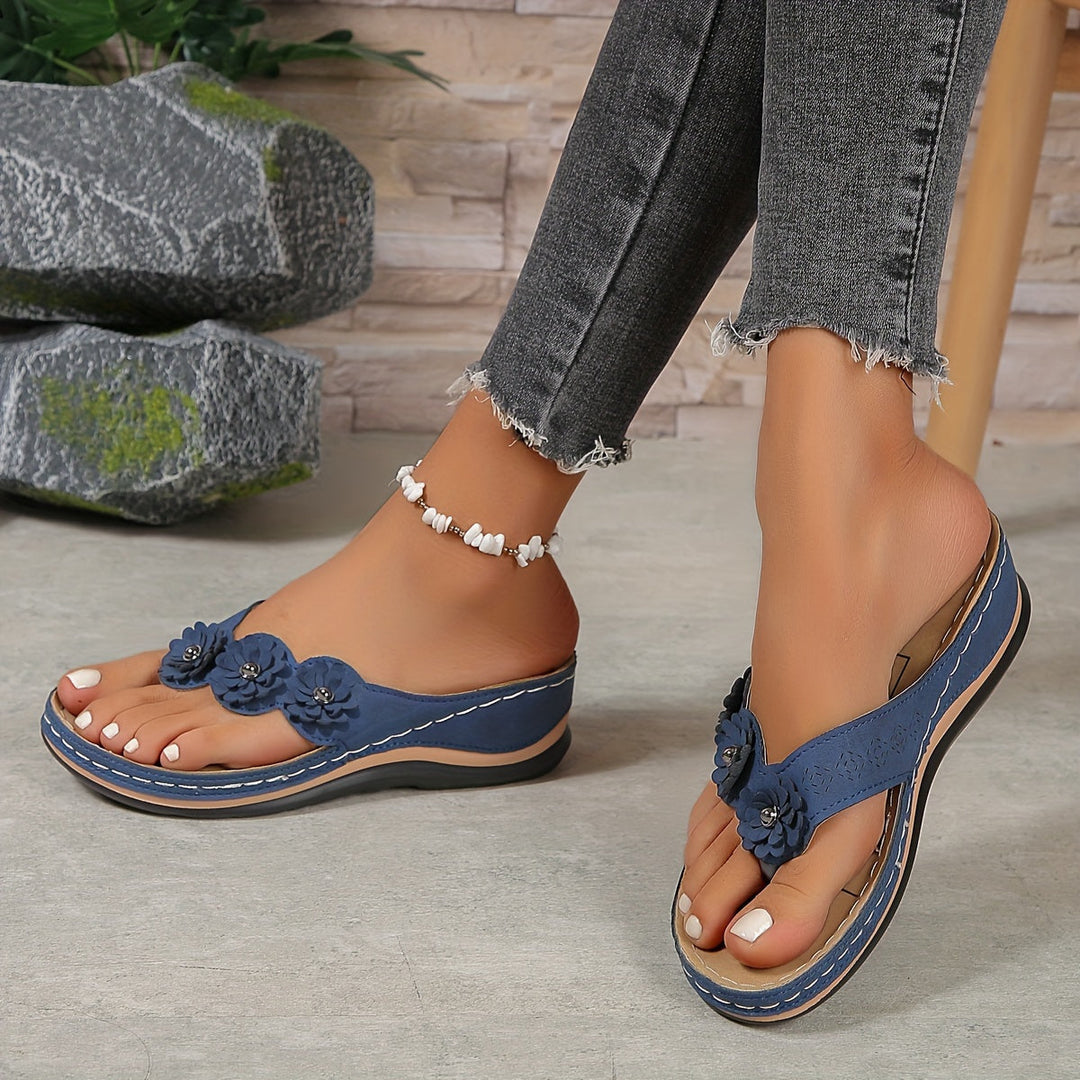 Gudrun | Bequeme orthopädische Sandalen mit offenem Design
