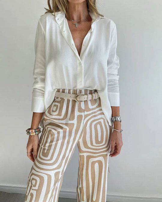 Olivia | Stilvolles zweiteiliges Set für elegante Outfits