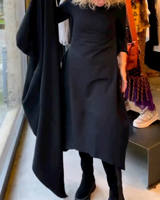 Clara | Elegantes Midikleid mit praktischen Taschen
