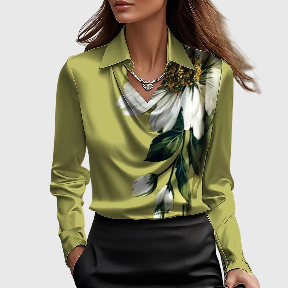 Veronika | Elegante Bluse mit fließendem Design