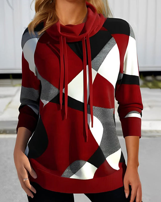 Carlene | Kleidungsstück mit geometrischem Print