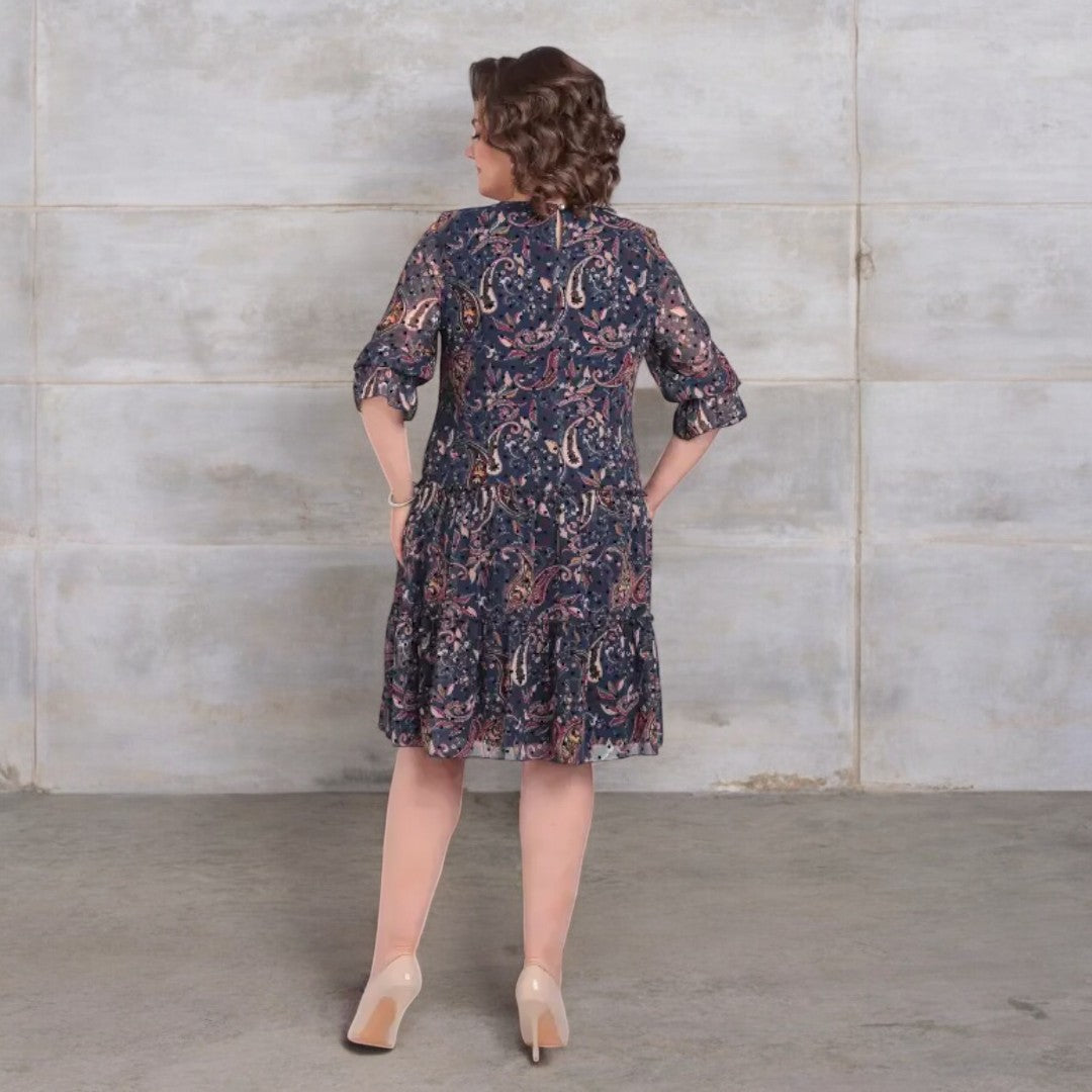 Lena | Neues Frühlingskleid mit Druck