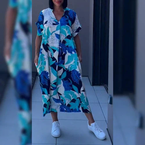 Elena | Elegantes Blumen-Kleid für einen romantischen Look