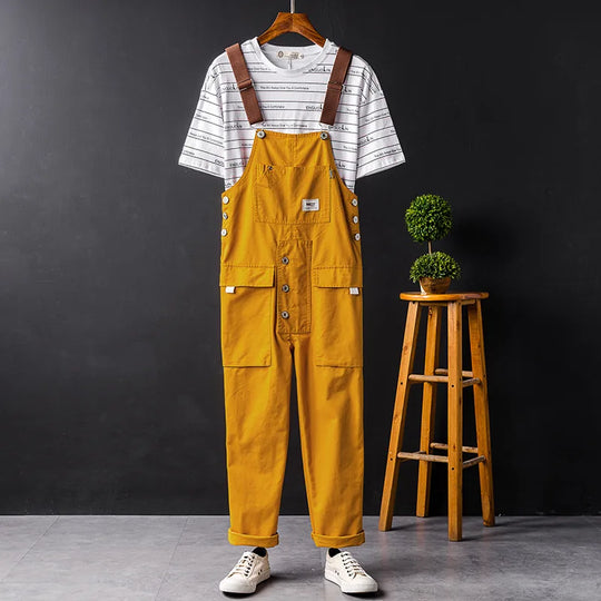 Noah | Salopette mit Cargotaschen und modernem Schnitt