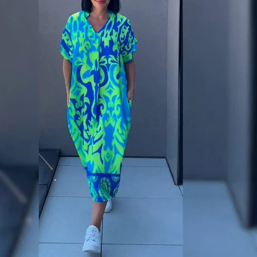 Elena | Elegantes Blumen-Kleid für einen romantischen Look