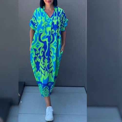 Elena | Elegantes Blumen-Kleid für einen romantischen Look