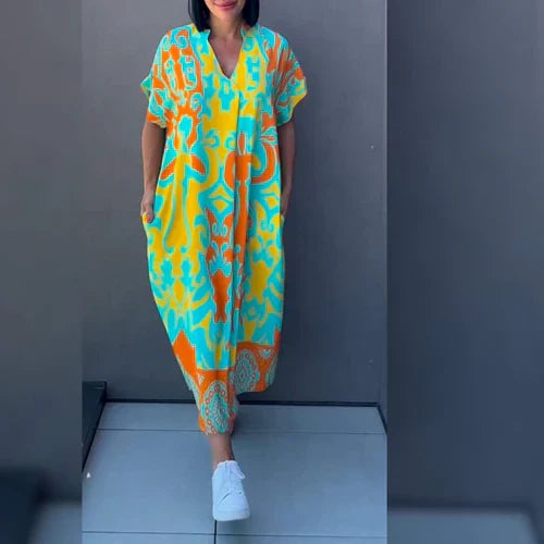 Elena | Elegantes Blumen-Kleid für einen romantischen Look
