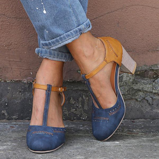 Tanja | Retro-Sandalen mit modernem Twist