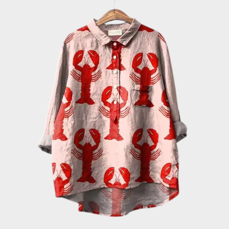 Erika | Luftige Bluse mit floraler Leichtigkeit
