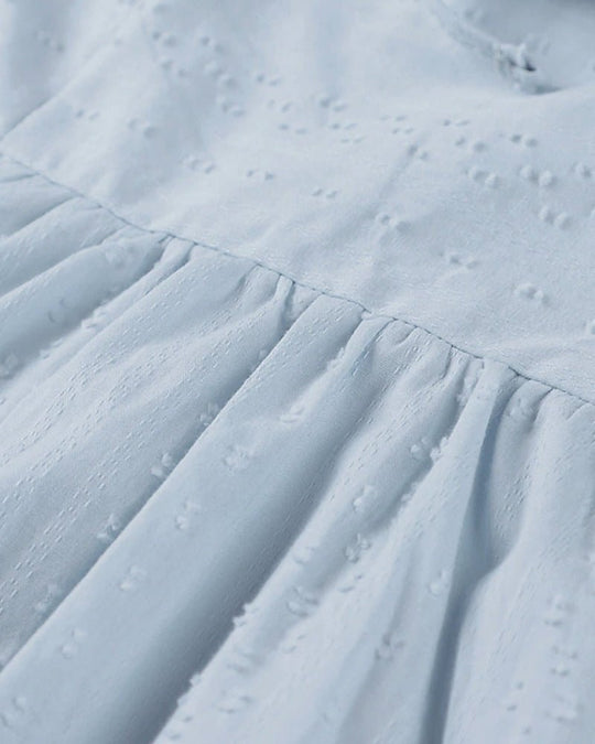 Mira | Luftiges Strandkleid mit V-Ausschnitt und Ärmeln
