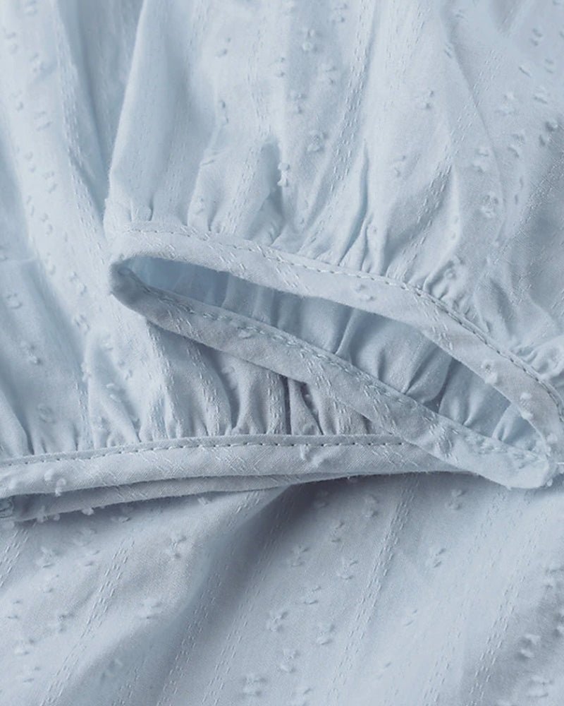 Mira | Luftiges Strandkleid mit V-Ausschnitt und Ärmeln