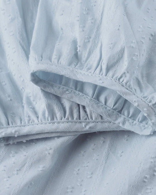 Mira | Luftiges Strandkleid mit V-Ausschnitt und Ärmeln