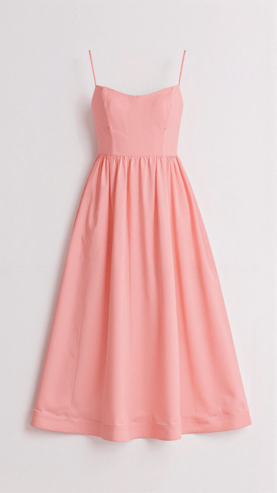 Tamara | Fließendes Midikleid mit femininer Silhouette