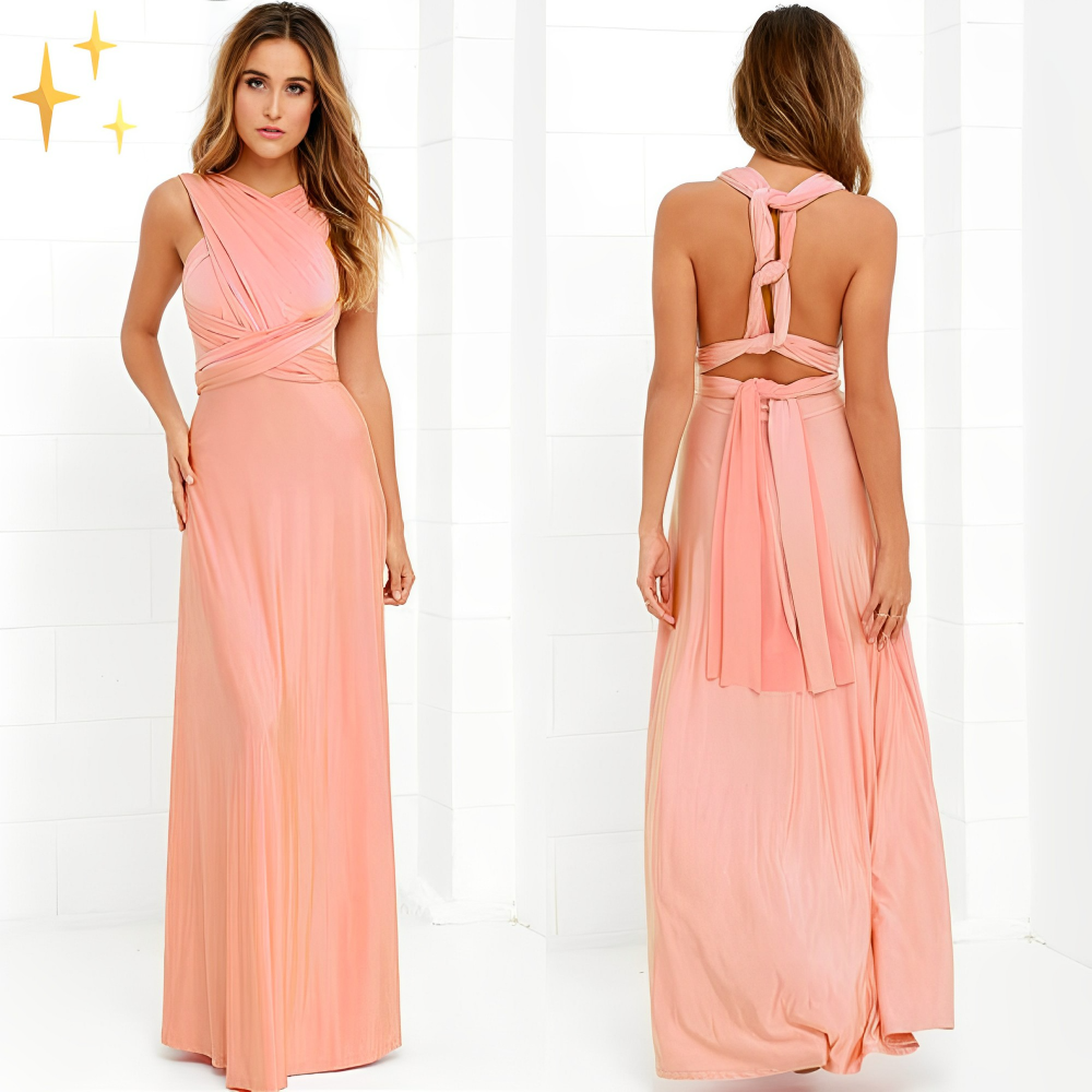 Melina | Luftiges Wickelkleid mit eleganter Silhouette