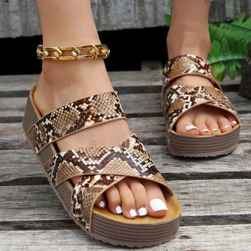 Martine | Orthopädische Ledersandalen mit stilvollem Komfort