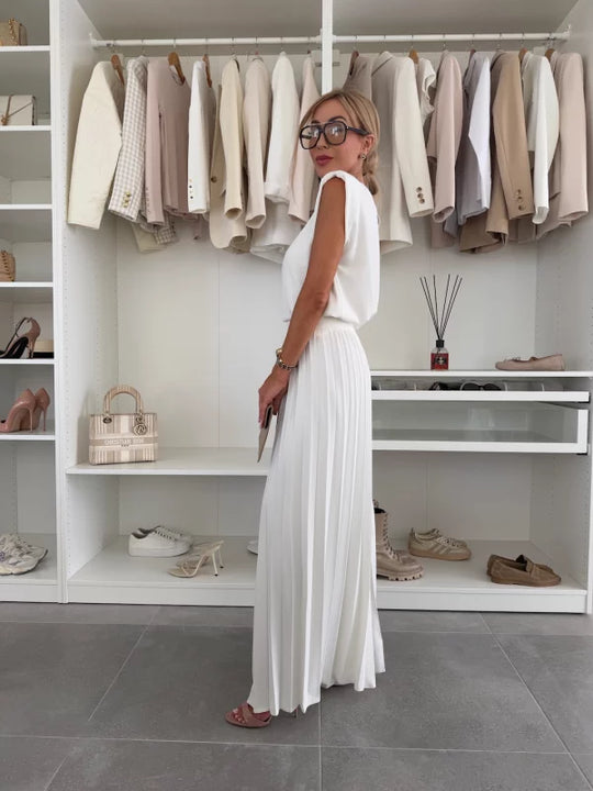 Anja | Zweiteiler-Set mit fließendem Design und femininer Note