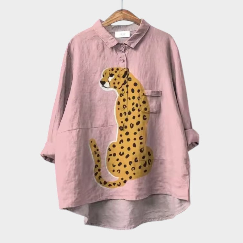 Erika | Luftige Bluse mit floraler Leichtigkeit