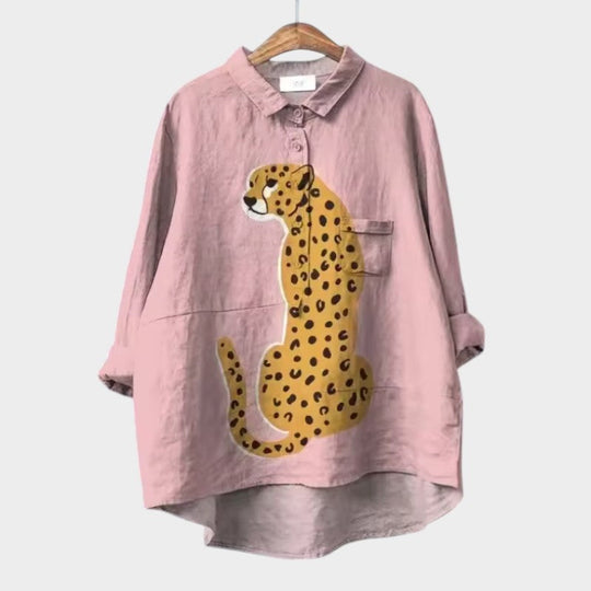 Erika | Luftige Bluse mit floraler Leichtigkeit