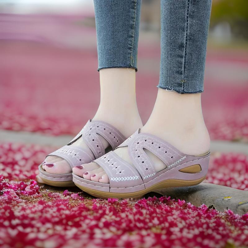 Waltraud | Bequeme Sommersandalen mit ergonomischer Passform