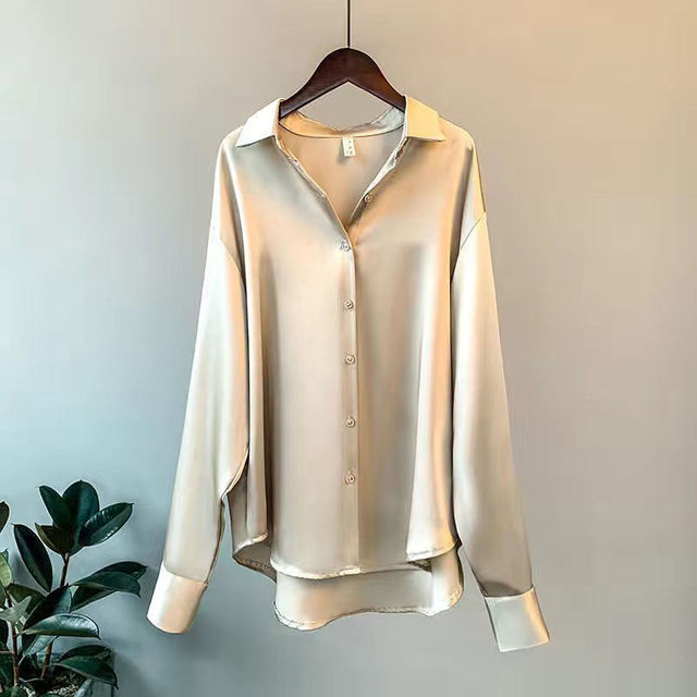 Silcia | Elegante Satinbluse