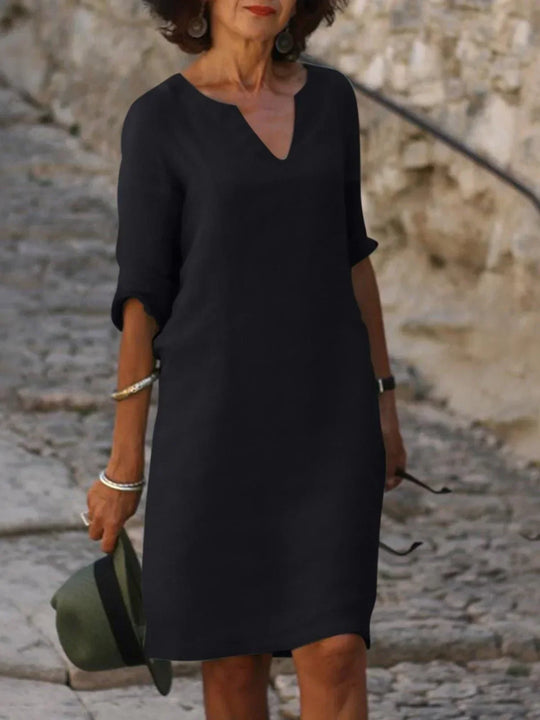 Xaveria | Elegantes Kleid mit figurfreundlicher Bauchpartie