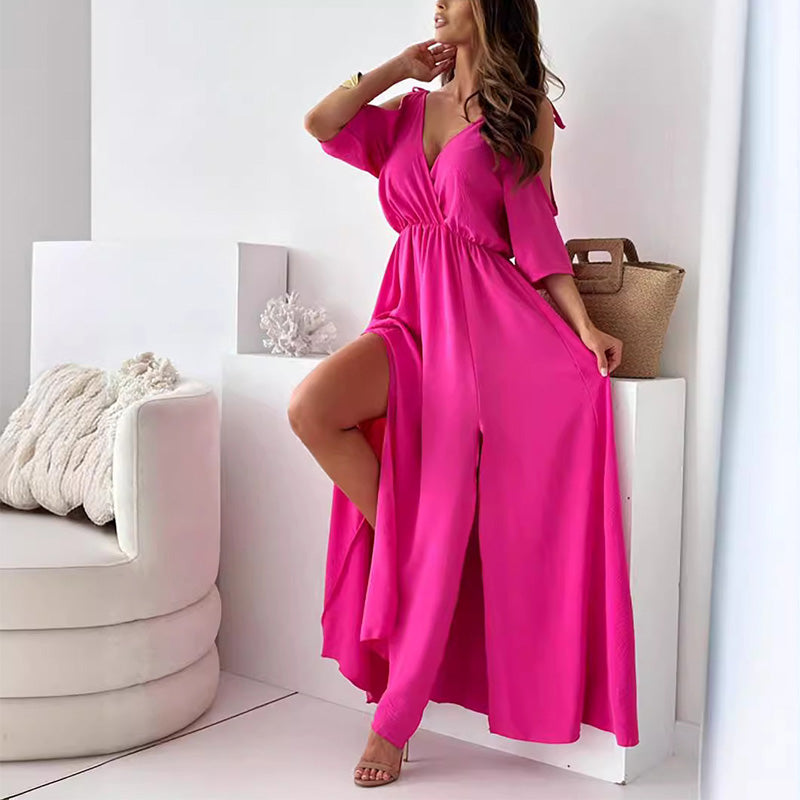 Sienna | Elegantes Kleid mit sinnlichem Seitenschlitz
