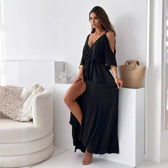 Sienna | Elegantes Kleid mit sinnlichem Seitenschlitz
