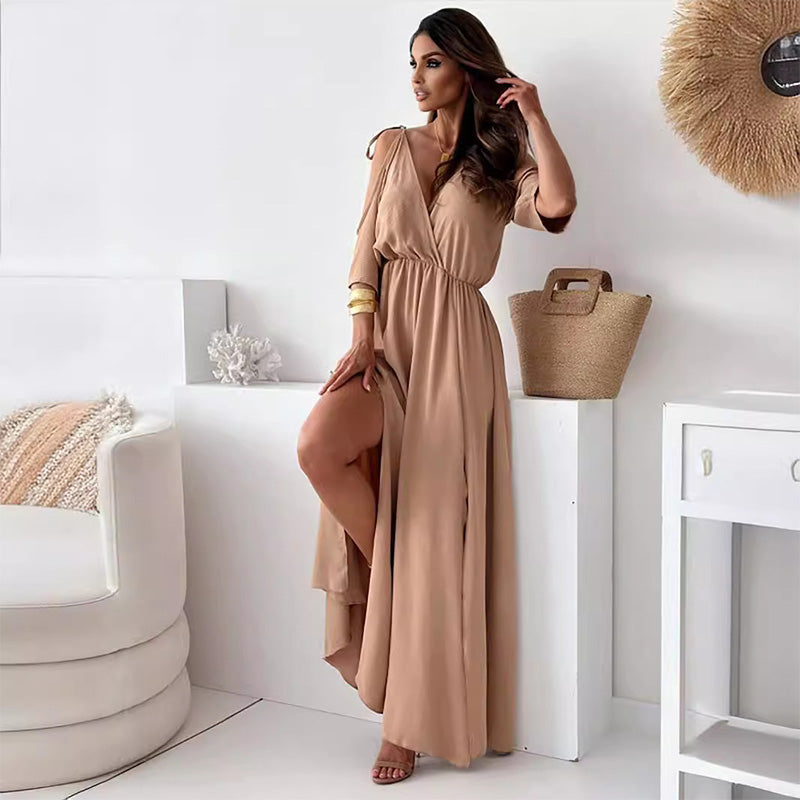 Sienna | Elegantes Kleid mit sinnlichem Seitenschlitz