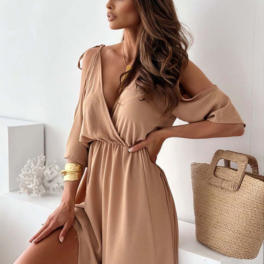 Sienna | Elegantes Kleid mit sinnlichem Seitenschlitz