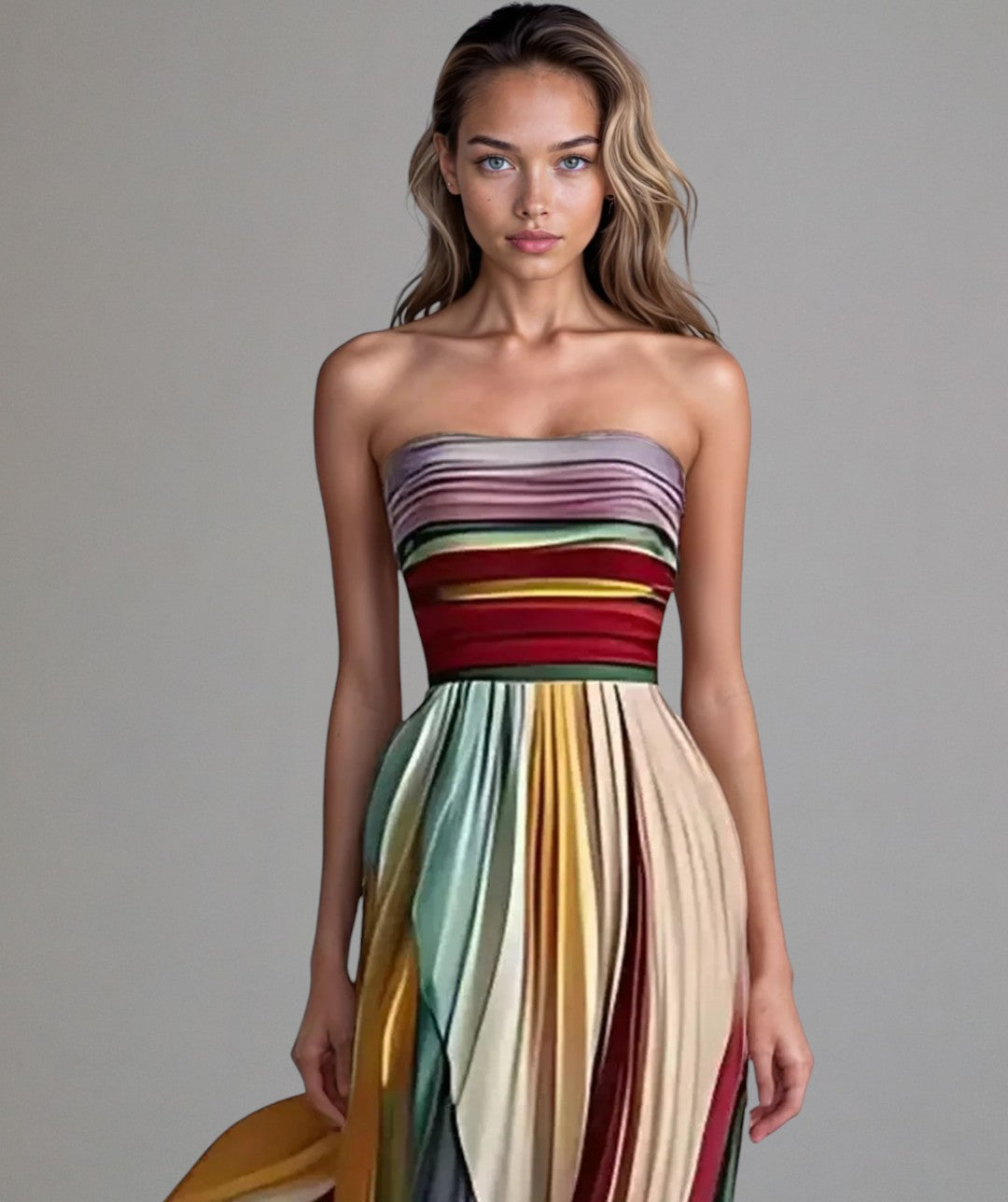Marlene | Luftige Sommerrobe mit fließendem Design