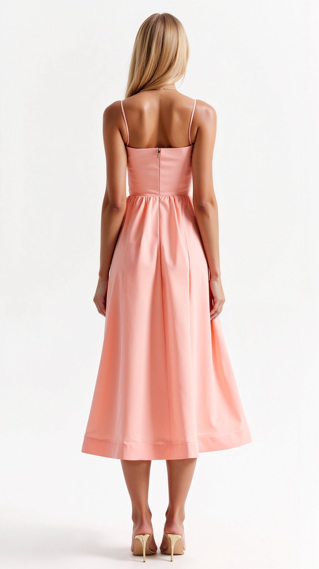 Tamara | Fließendes Midikleid mit femininer Silhouette