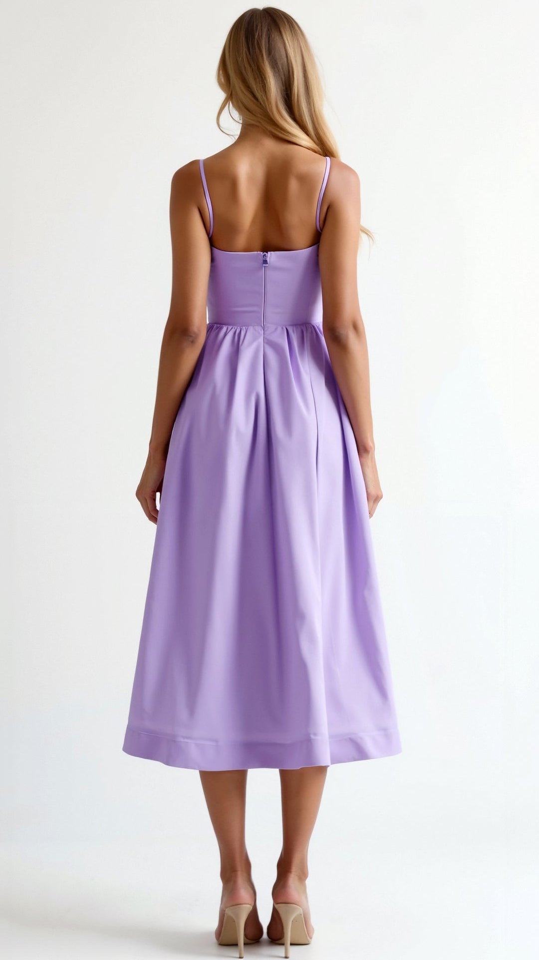 Tamara | Fließendes Midikleid mit femininer Silhouette