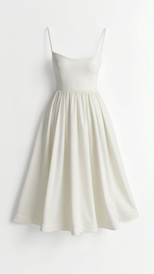 Tamara | Fließendes Midikleid mit femininer Silhouette