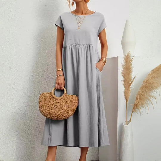 Lena | Luftiges Sommerkleid mit entspannter Passform
