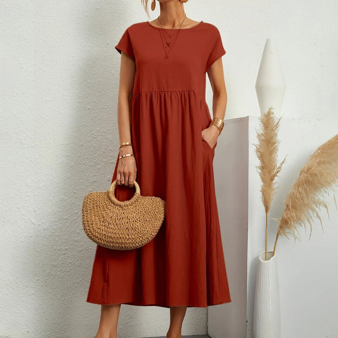 Lena | Luftiges Sommerkleid mit entspannter Passform