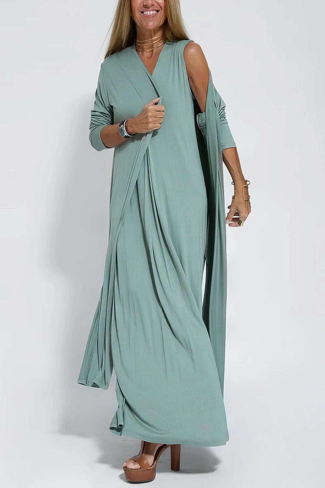 Natalia | Elegantes langes Kleid für besondere Anlässe